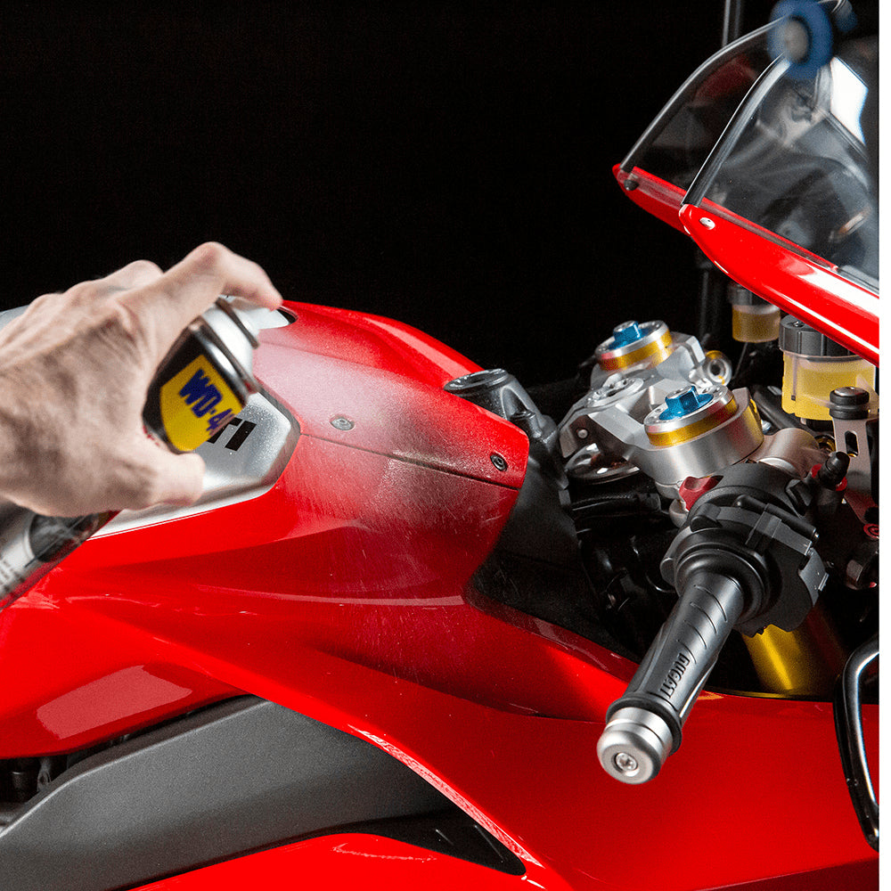 Cire & polish moto WD40 - spray