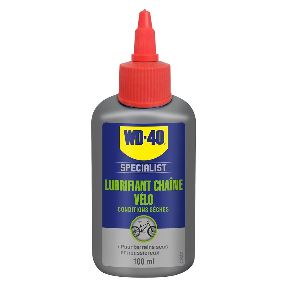 Lubrifiant chaîne vélo WD40