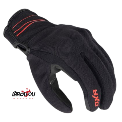 Gants DXR Kay Summer noir/rouge taille M